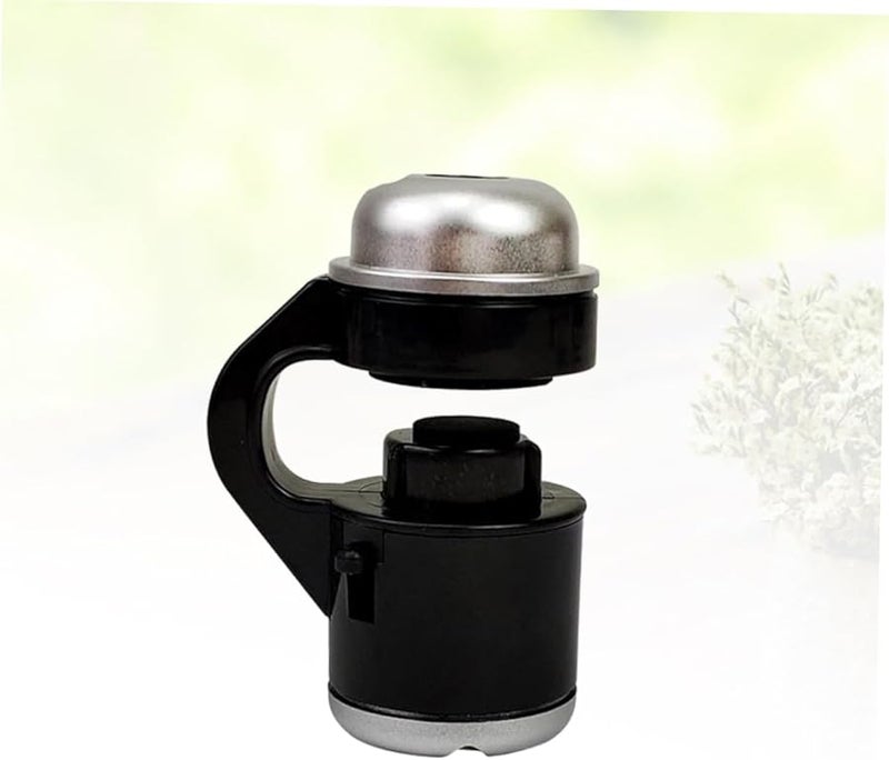 STOBOK 30x Magnification Pocket Microscope with LED Light for Phone Macro Lens - Image 5